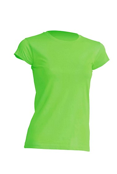 REGULAR T-SHIRT LADY lime fluor